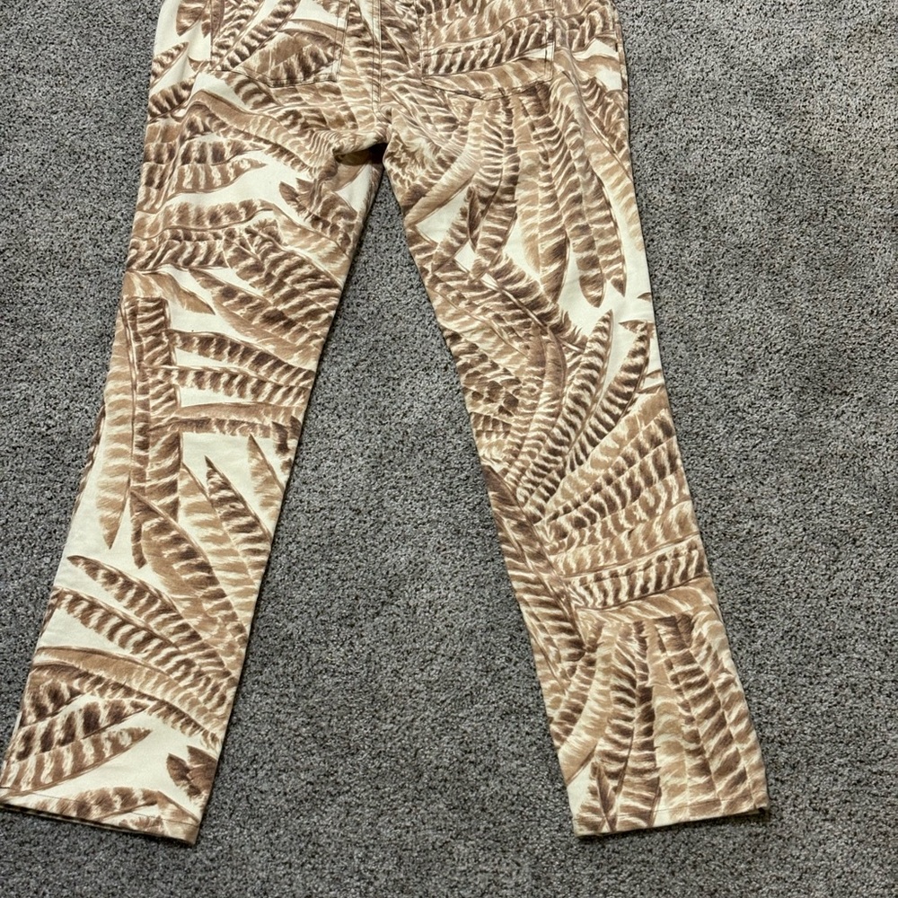 Ralph Lauren Slimming Fit Straight Stretch Jungle Print Corduroy Pants NWOT - Picture 12 of 17